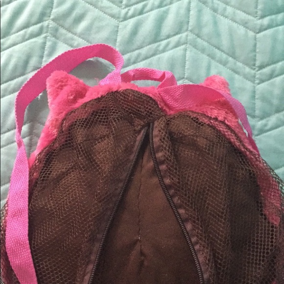 Girls owl mesh back pack - Picture 2 of 2